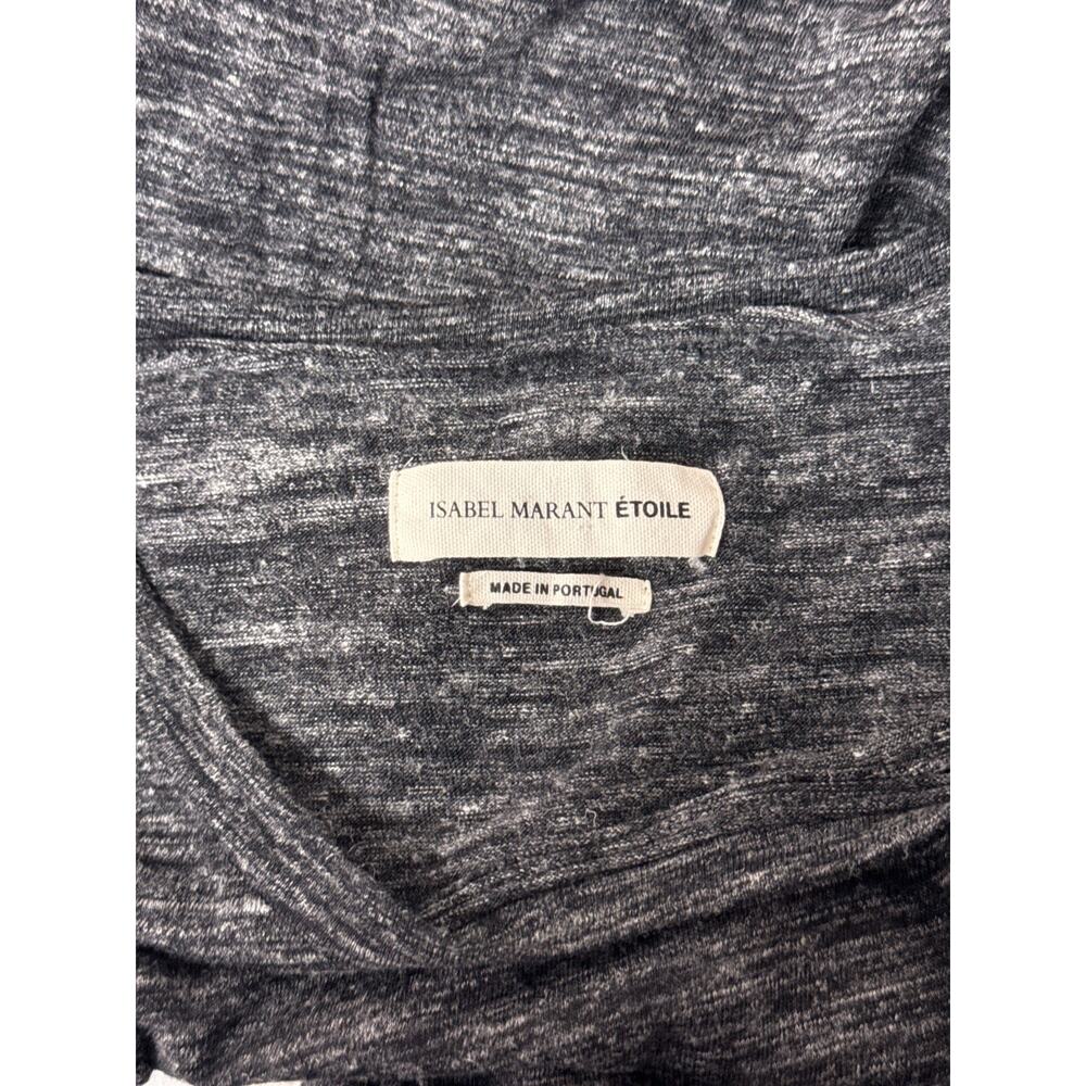 Isabel Marant Charcoal Long Sleeve Dress - Picture 7 of 8